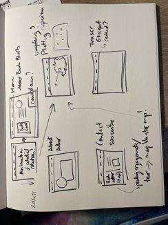 CW Sketches & Ideation 1