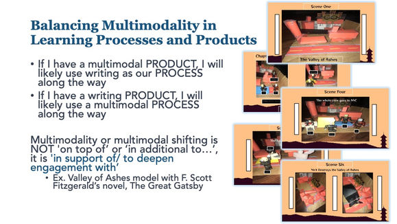 Balancing Multimodality in Learning Process and Products