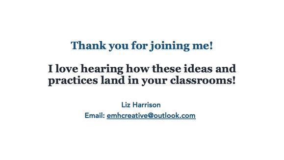 Thank you participants! 