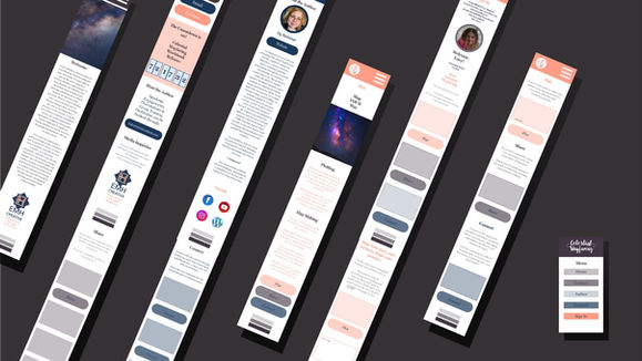 Celestial Wayfaring Mobile Scrolls