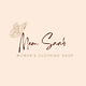 Beige minimalistic elegant butterfly logo for makeup artist..png