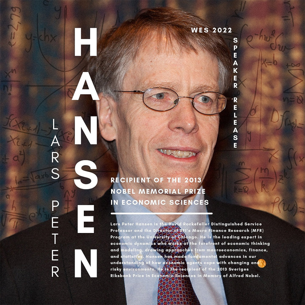 Lars Hansen WES 2022: Lars Peter Hansen on modelling climate change uncertainty
