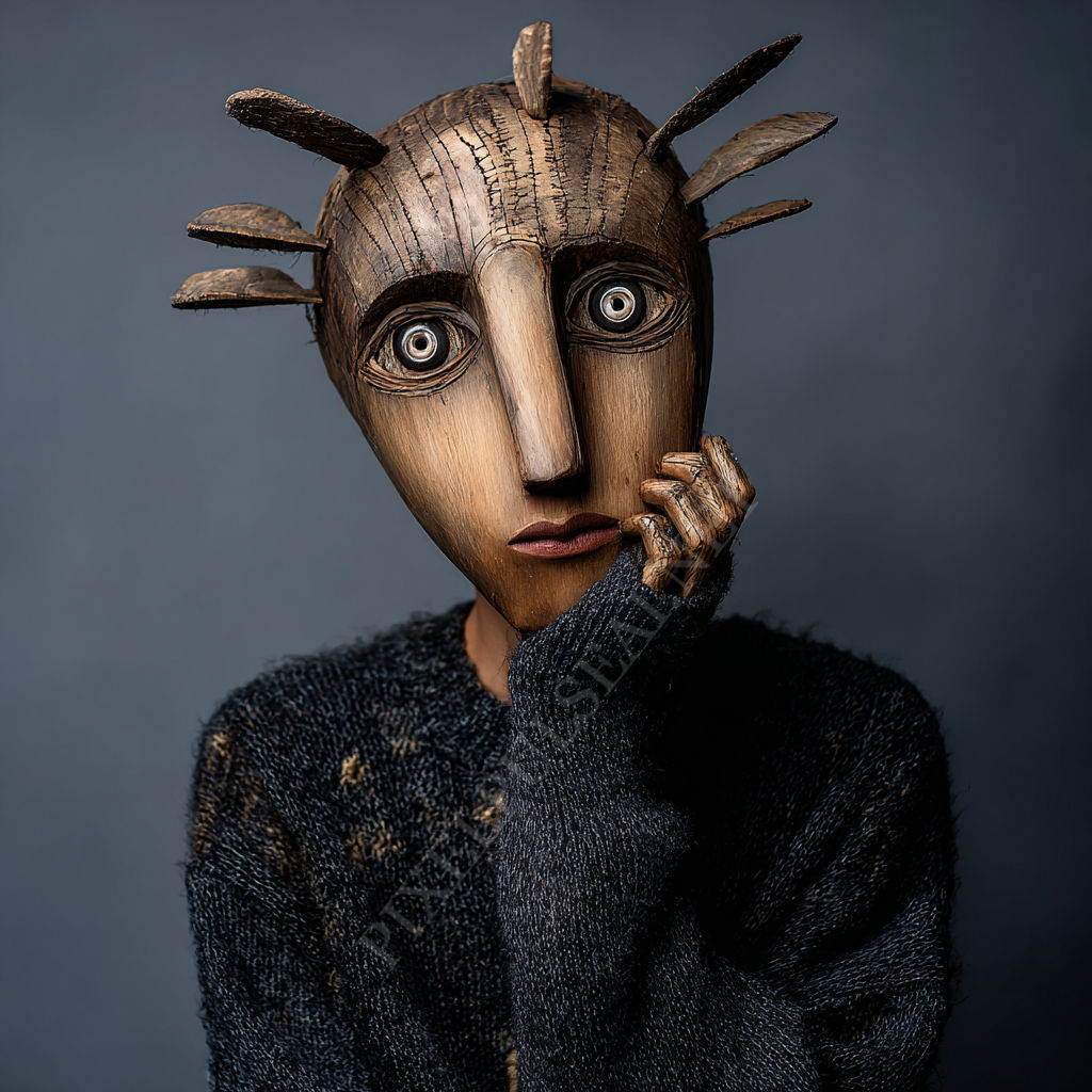 Wood Series Character Art V4