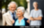 Well dressed older couple vs sloppy senior