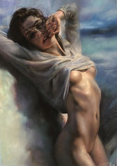 Artistic nude painting of a woman's body with realistic detail
Kunstnerisk maleri av en kvinnes kropp med realistiske detaljer
Kunstnerisk nøgenmaleri af en kvindes krop med realistiske detaljer
Konstnärligt nakenmåleri av en kvinnas kropp med realistiska detaljer
Taiteellinen maalaus naisen vartalosta realistisilla yksityiskohdilla
