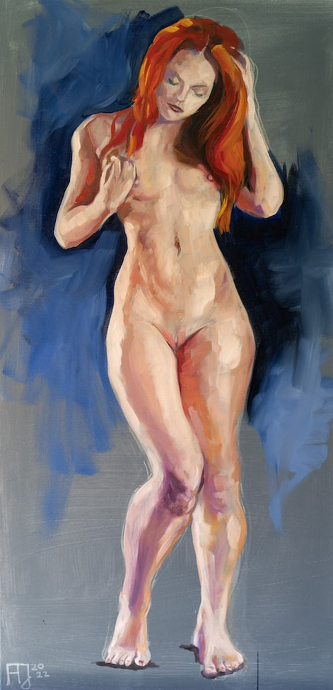 Realistic painting of a nude model in natural poses
Realistisk maleri av en naken modell i naturlige positurer
Realistisk maleri af en nøgen model i naturlige positurer
Realistiskt måleri av en naken modell i naturliga poser
Realistinen maalaus alastomasta mallista luonnollisissa asennoissa
figurative art human form natural beauty body love sensuality vulnerability censorship aesthetics creativity emotion expression. artistic nudity classical nude erotic art human sexuality female form male form body positivity gender representation artistic expression beauty standards art history censorship in art cultural perceptions of nudity taboos and cultural norms nude photography nude sculptures nude portraits nude landscapes. figurativ kunst menneskelig form naturlig skjønnhet Kropp kjærlighet sensualitet sårbarhet sensur estetikk kreativitet følelser uttrykk. kunstnerisk nakenhet klassisk naken erotisk kunst menneskelig seksualitet kvinnelig form mannlig form kroppspositivitet kjønnsrepresentasjon kunstnerisk uttrykk skjønnhetsstandarder kunst historie sensur i kunst kulturelle oppfatninger av nakenhet tabuer og kulturelle normer nakenfotografering nakenskulpturer nakenportretter nakenlandskap figurativ kunst menneskelig for	naturlige skønhed kro	elsker sensualitet sårbarhed censur æstetik kreativitet følelser udtryk kunstnerisk nøgenhe  klassisk nøgen erotisk kunst menneskelig seksualitet kvindelig form mandlig form kropspositivitet kønsrepræsentation kunstnerisk udtryk skønhedsstandarder kunsthistorie censur i kunst kulturelle opfattelser af nøgenhed tabuer og kulturelle normer nøgenfotografering nøgenskulpturer nøgenportrætter nøgenlandskaber figurativ konst mänsklig form naturlig skönhet kropp kärlek sensualitet sårbarhet censur estetik kreativitet känsla uttryck konstnärlig nakenhet klassisk naken erotisk konst mänsklig sexualitet kvinnlig form manlig form kroppspositivitet könsrepresentation konstnärligt uttryck skönhetsstandarder konsthistoria censur inom konst kulturella uppfattningar om nakenhet tabun och kulturella normer nakenfotografering nakenskulpturer nakenporträtt nakenlandskap figuratiivista taidetta ihmisen muoto luonnollinen kauneus runko rakkaus aistillisuus haavoittuvuus sensuuri estetiikka luovuus tunne ilmaisu taiteellista alastomuutta klassinen alastonkuva eroottinen taide ihmisen seksuaalisuus naisellinen muoto miesmuoto kehon positiivisuus sukupuolen edustus taiteellinen ilmaisu kauneusstandardit taidehistoria taiteen sensuuri kulttuuriset käsitykset alastomuudesta tabut ja kulttuuriset normit alastonkuvaus alastonveistokset alastonmuotokuvia alastomia maisemia