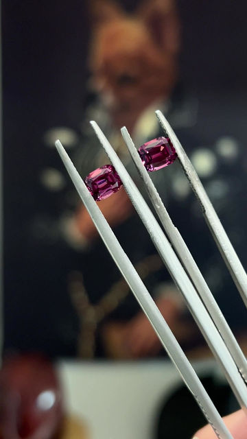 Thumbnail: Garnet pair 1.73ct