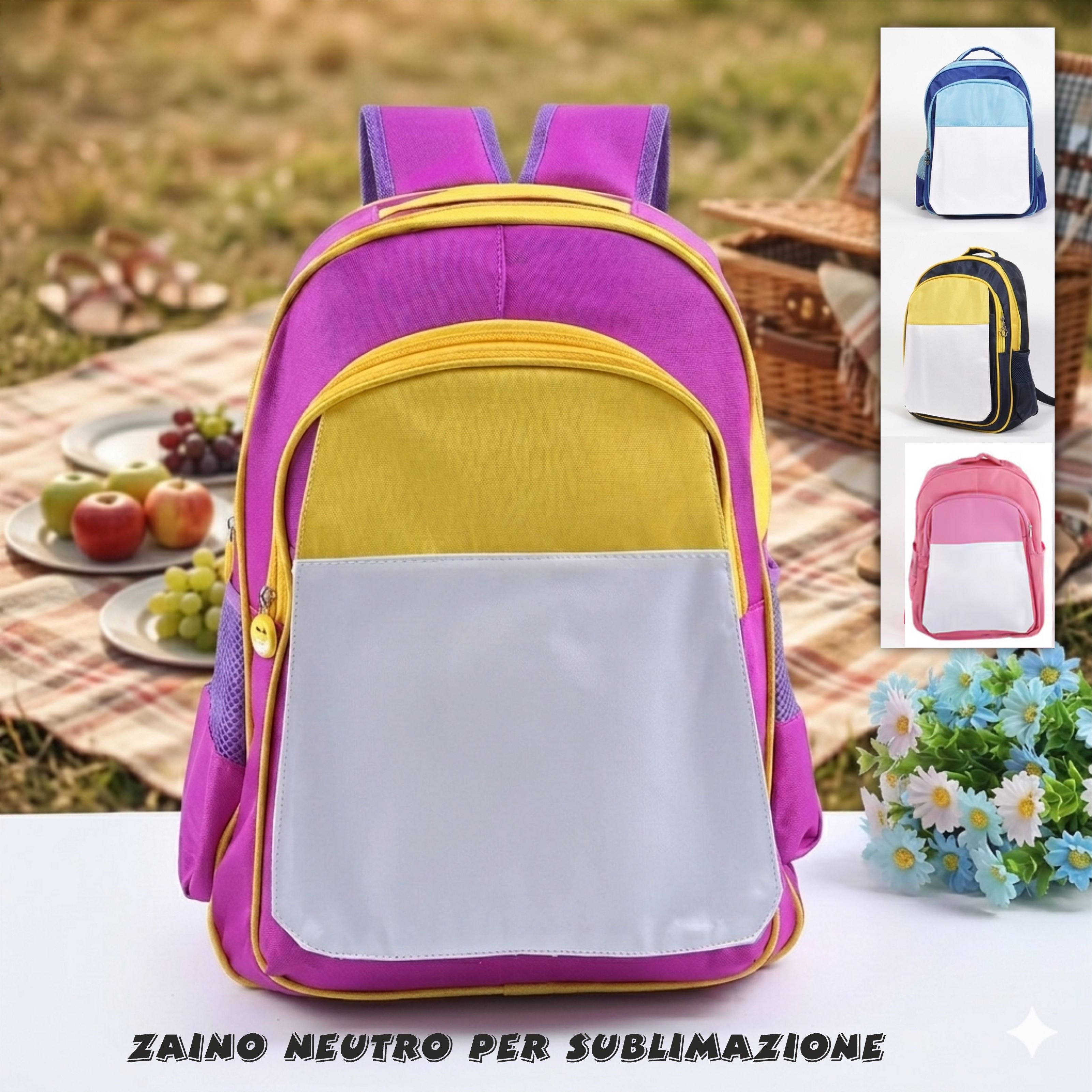 Zaini neutri per sublimazione