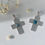 Thumbnail: Set of 2 Nano Bible Cross items, Regular and Eilat Stone, New Testament