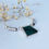 Thumbnail: Eilat Stone Pendant, 925 sterling silver with Eilat Stone and a chain