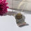 Thumbnail: Shema Yisrael pendant, Scroll shape, 925 sterling silver with 9K gold