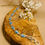 Thumbnail: Roman Glass bracelet, 925 sterling silver, Oval