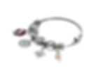 925 ALE Sterling Silver Clasp Bracelet for Bead with faith charms collection