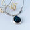 Thumbnail: Eilat Stone Pendant, 925 sterling silver with Eilat Stone and a chain