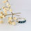 Thumbnail: Set of Eilat Stone Bracelet, Oval Pendant, Earrings and Ring, sterling silver