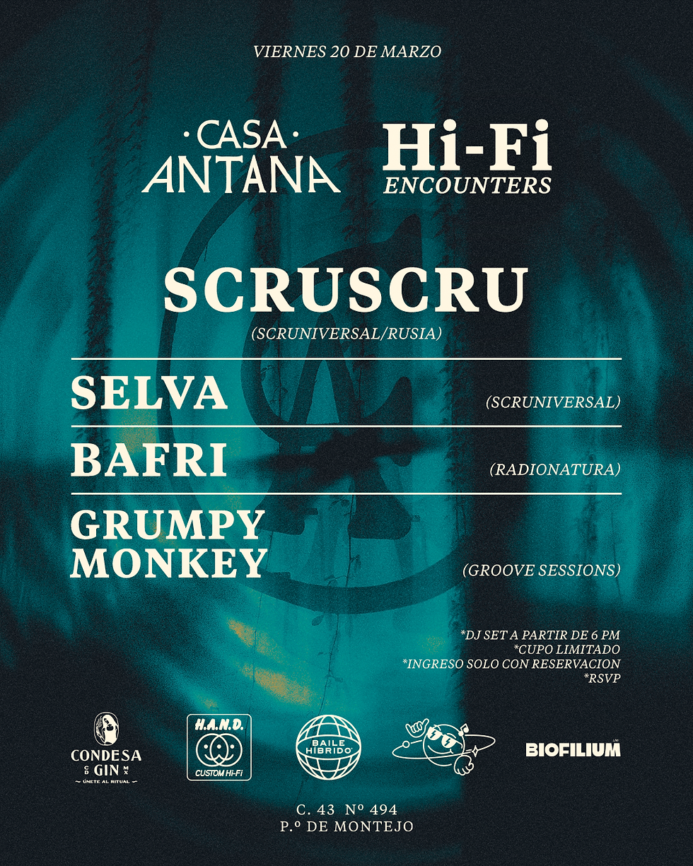 Hi-Fi Encounters @Casa Antana