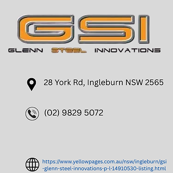 Sponsor - Glenn Steel Innovations Pty Ltd - 2025-2026 (2).png