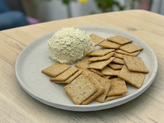 Garlic Herb Spread w_Crackers