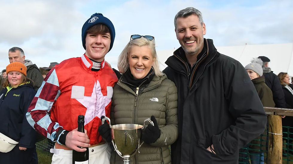 Big influences - Tim, Abbi and Ed Vaughan (Carl Evans)