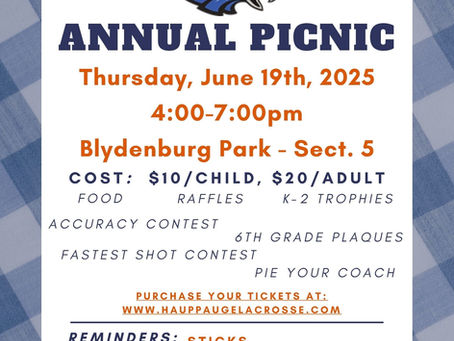 2025 BOYS & GIRLS PICNIC/FUNDRAISER