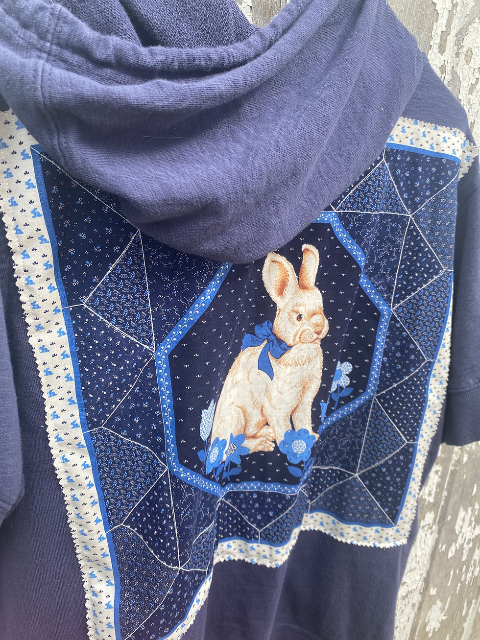 Thumbnail: LG/XL Zippered Bunny Hoodie