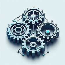 3 or 4 interlinked gears with a white background.png