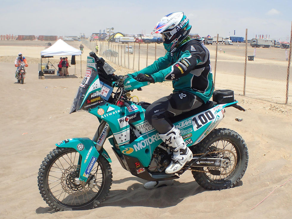 Lyndon Poskitt Dakar 2018