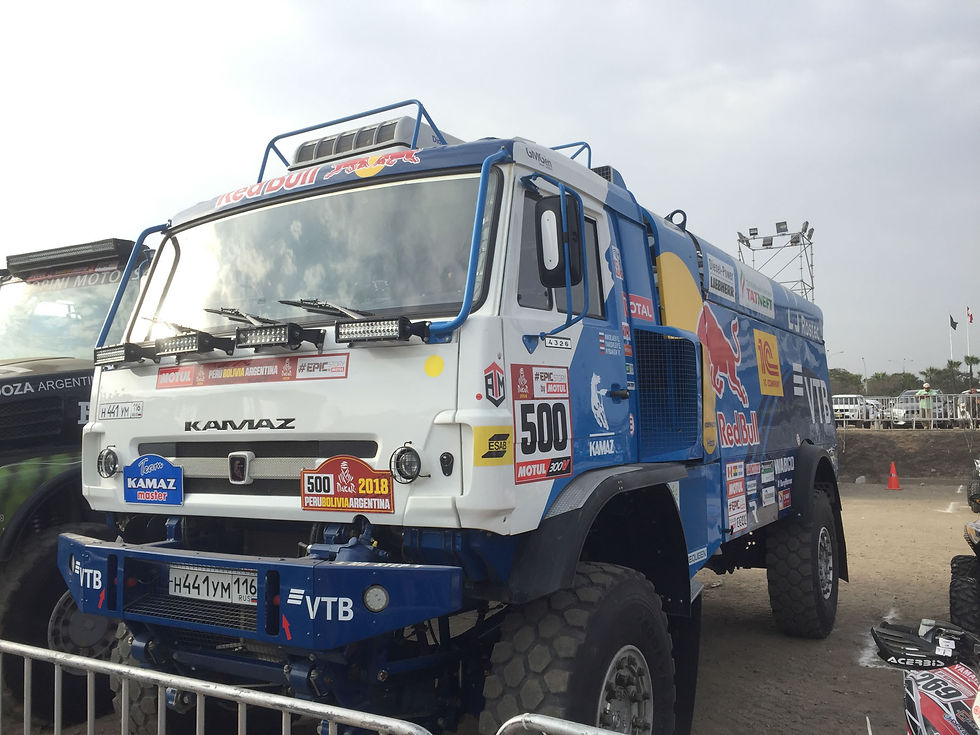 Kamaz truck Dakar 2018