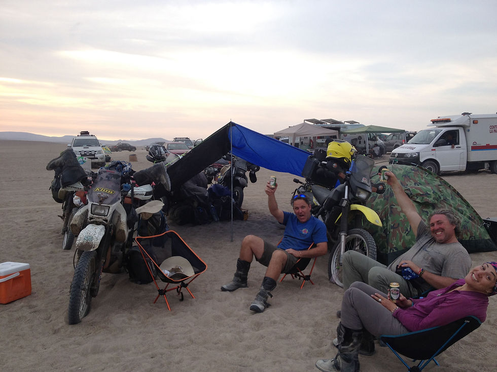 Our first base camp for Dakar 2018