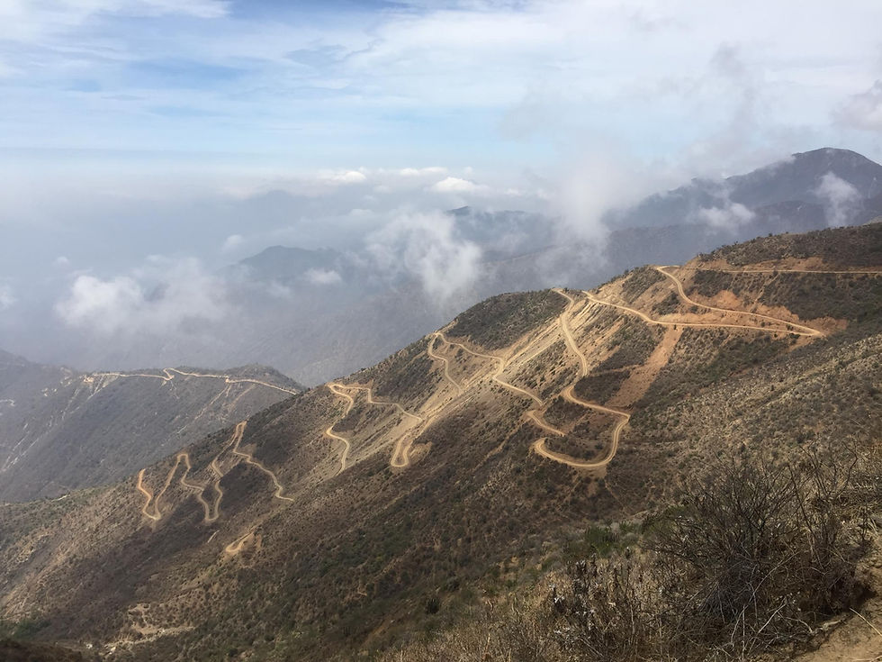 The pass...the photo doesn't do it justice. Photo by Michnus Olivier.