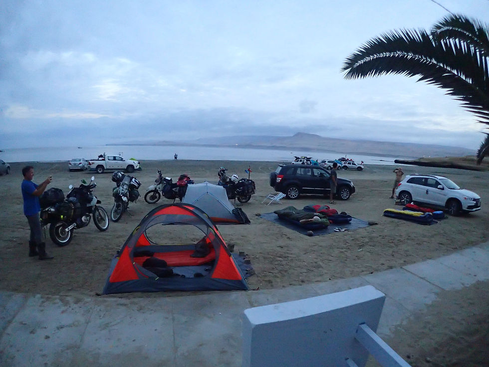 Our camping spot for the night