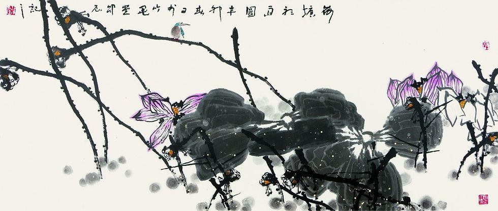 听秋图