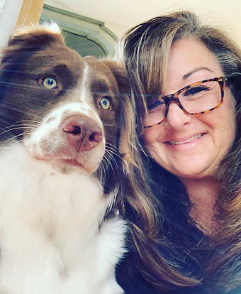 dog and dog trainer