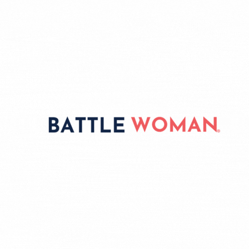 Battle Woman battle girl and battlemom logo