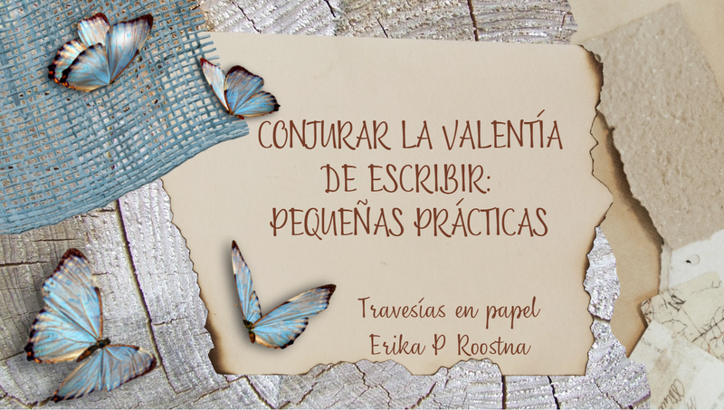 Cuadernos que invitan a escribir tu historia son valentía.