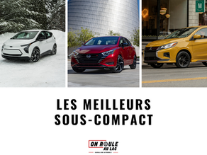 Meilleurs achats : Sous-compact
