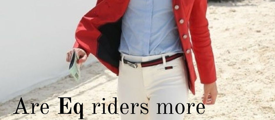 Are Eq riders more fashionable than Eventers?