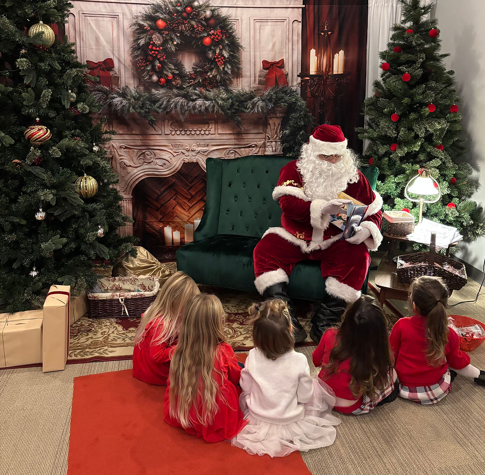 A Heartwarming Holiday: Santa Visits The Event Cafe Benefitting Carly's Hope