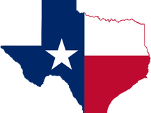 Texas state map with flag overlay representing Know Before You Dig Locates LLC expansion