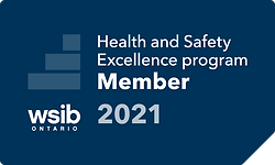 WSIB Safetly Excellence program member logo
