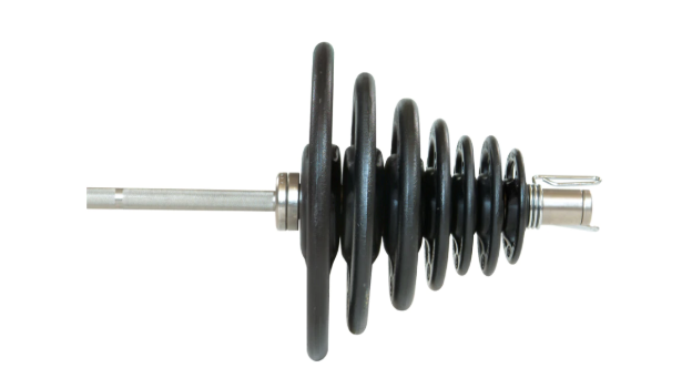 Thumbnail: York Barbell ISO-GRIP Steel Composite Olympic Iron Plate, 2.5-100 lbs options