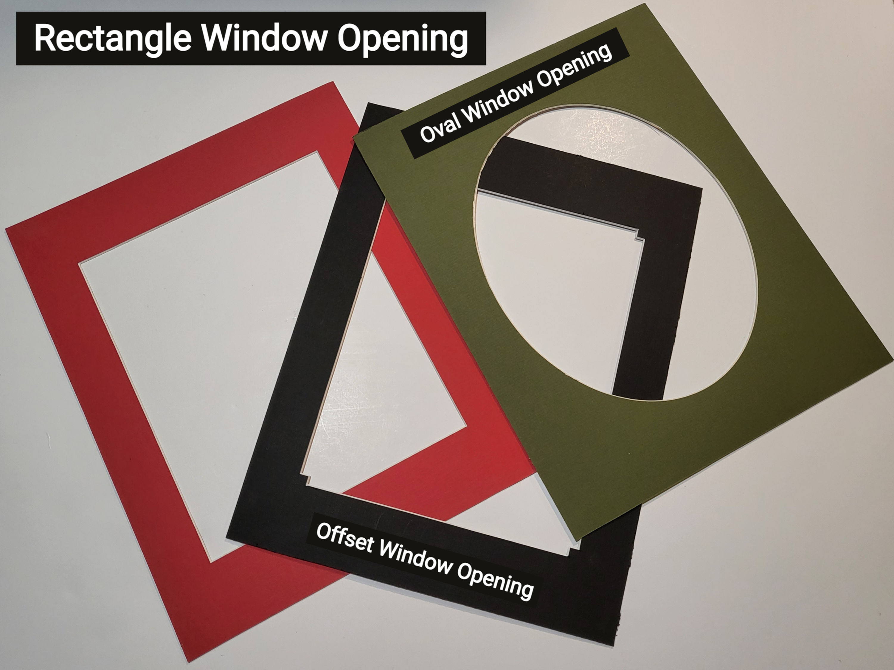 Rectangle Single Matting for Picture Frame