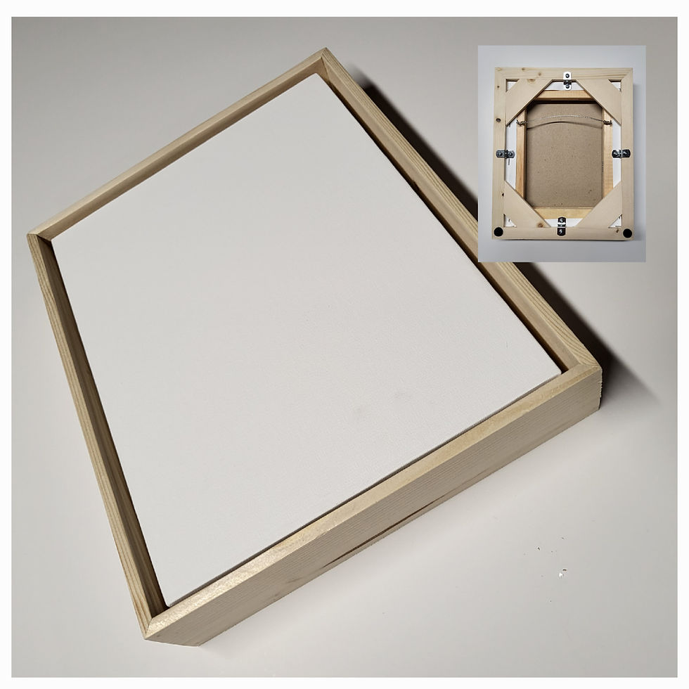 Thumbnail: 1.5" Canvas, Thin Border Canvas Frame - 5/16"