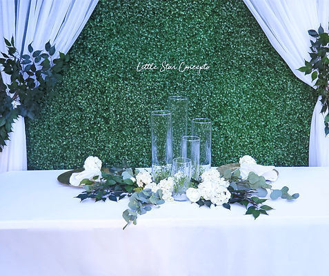 Artificial Boxwood| Greenery Backdrop