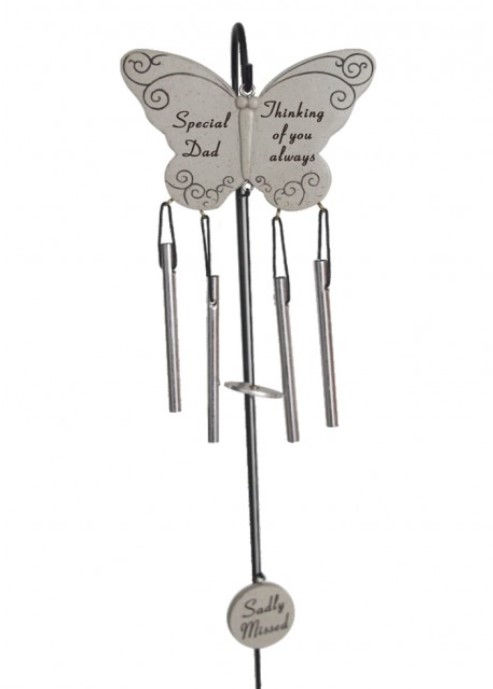 Thumbnail: Special Butterfly Windchime Memorial Graveside Tribute