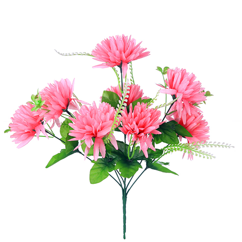 Thumbnail: Beautiful Artificial Spiky Chrysanthemum Bunch