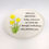 Thumbnail: Daffodil Oval Beautiful Pale Grey Memorial Plaque