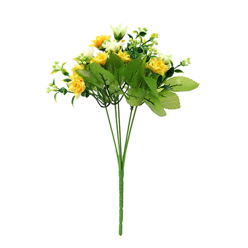 Thumbnail: Beautiful Artificial Mini Rose Bunch