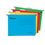 Thumbnail: Esselte Pendaflex A4 Reinforced Suspension File Blue Pack 25