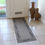 Thumbnail: Elegance Stylish Border Beige Indoor Machine Washable Runner Mat